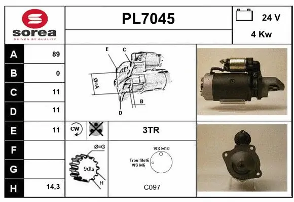 Starter (PL7045)