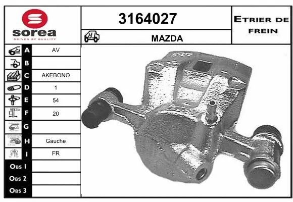Brake Caliper (3164027)