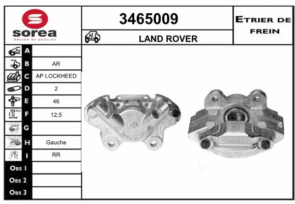 Brake Caliper (3465009)