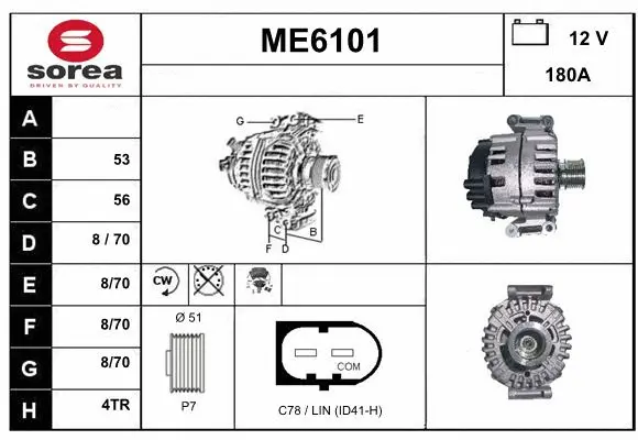 Alternator (ME6101)