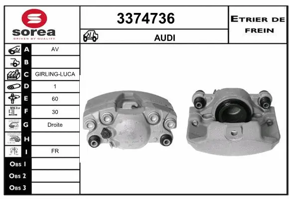 Brake Caliper (3374736)
