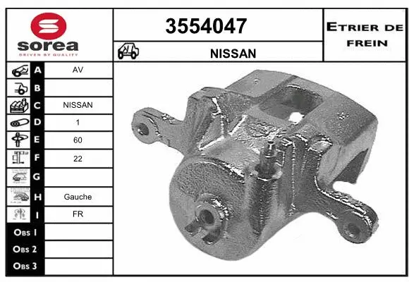 Brake Caliper (3554047)