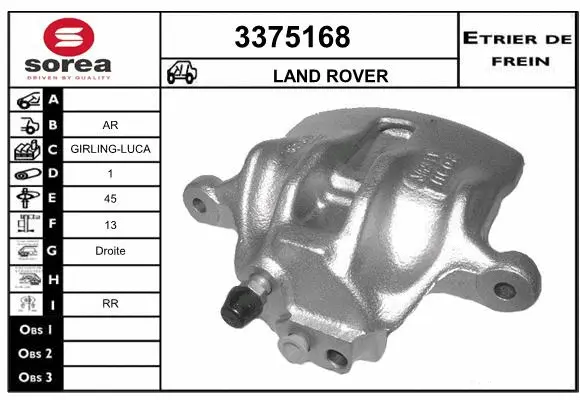 Brake Caliper (3375168)