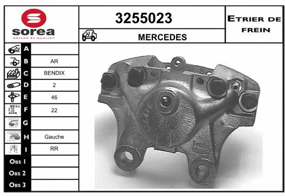 Brake Caliper (3255023)