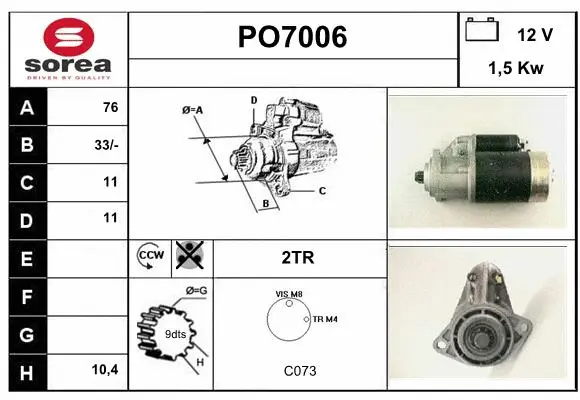 Starter (PO7006)