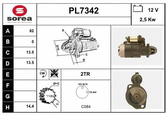 Starter (PL7342)