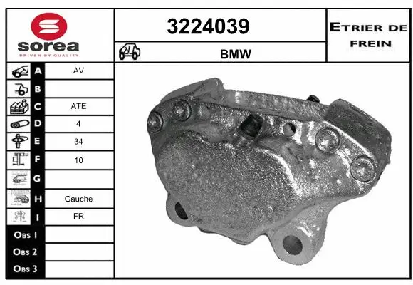 Brake Caliper (3224039)
