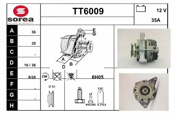 Alternator (TT6009)