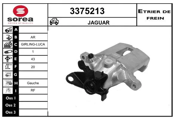 Brake Caliper (3375213)
