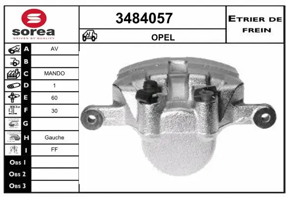 Brake Caliper (3484057)