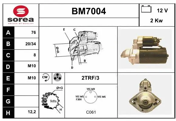 Starter (BM7004)