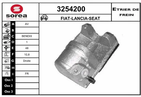 Brake Caliper (3254200)