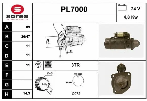 Starter (PL7000)