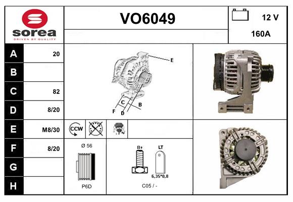 Alternator (VO6049)
