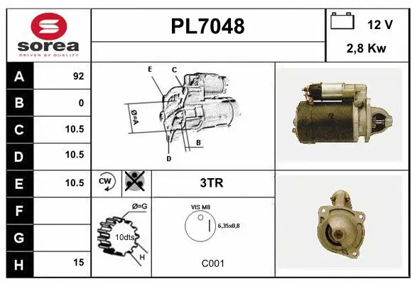 Starter (PL7048)