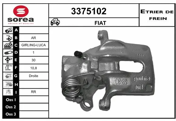 Brake Caliper (3375102)