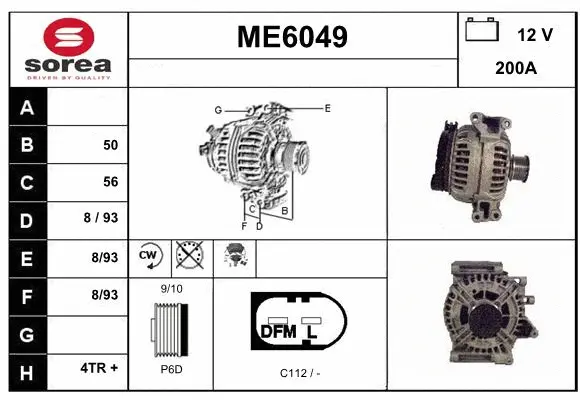 Alternator (ME6049)