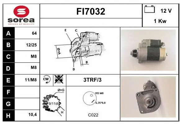 Starter (FI7032)