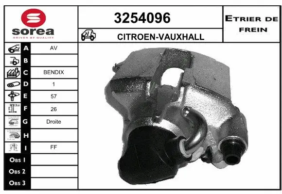 Brake Caliper (3254096)