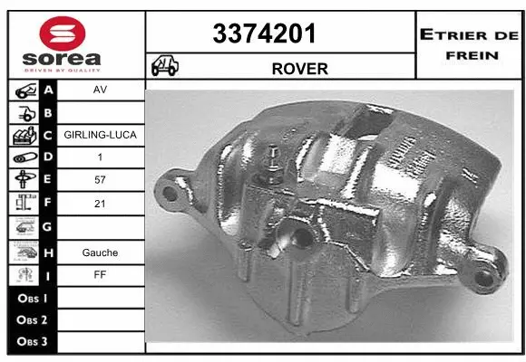 Brake Caliper (3374201)
