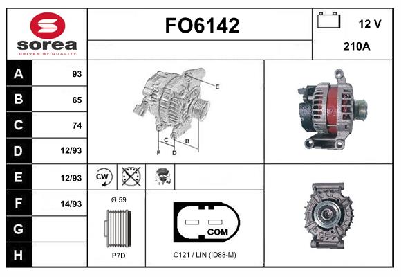 Alternator (FO6142)