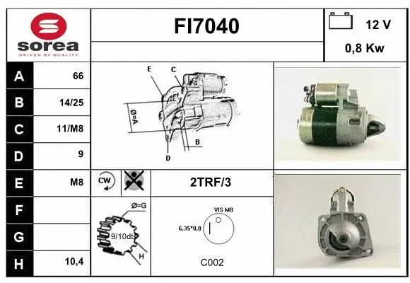 Starter (FI7040)