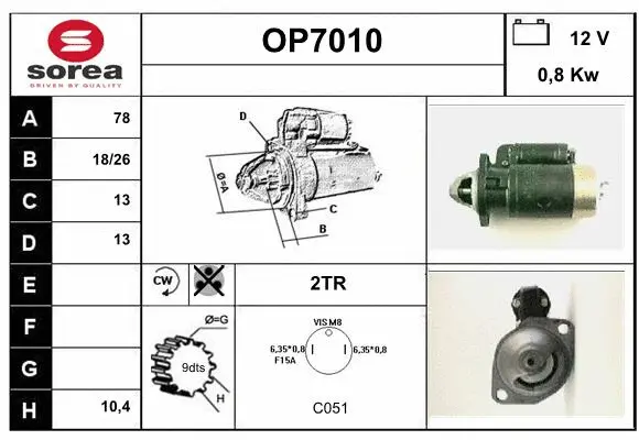 Starter (OP7010)