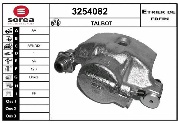 Brake Caliper (3254082)