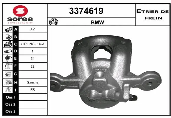 Brake Caliper (3374619)