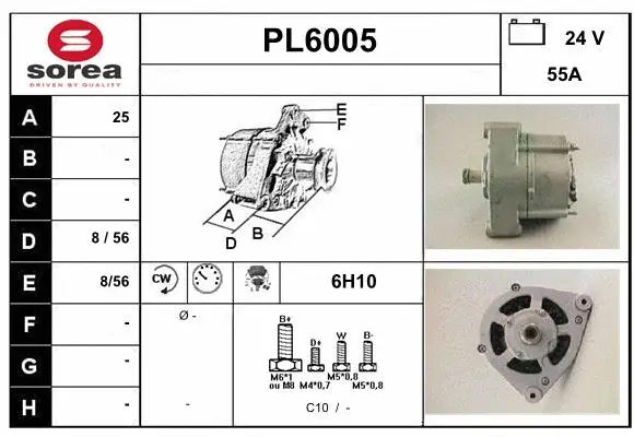 Alternator (PL6005)