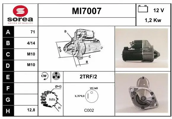 Starter (MI7007)