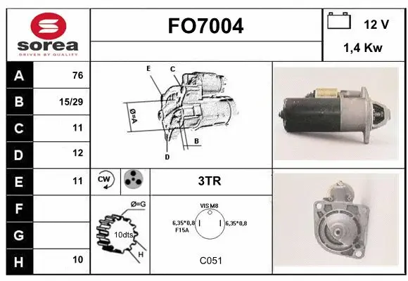 Starter (FO7004)