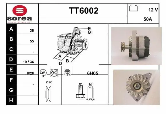 Alternator (TT6002)