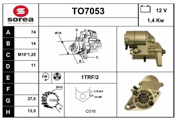 Starter (TO7053)