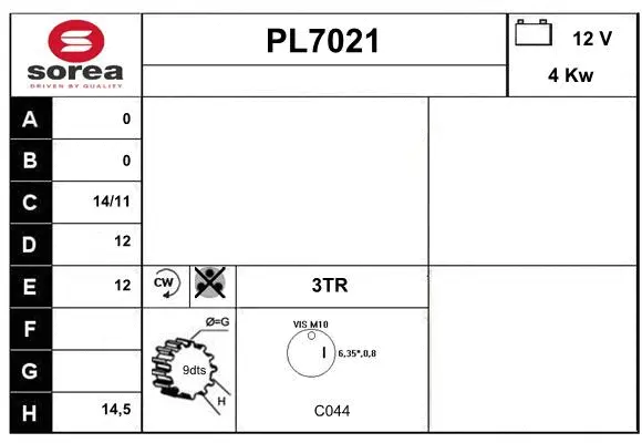 Starter (PL7021)