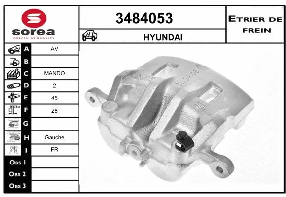 Brake Caliper (3484053)