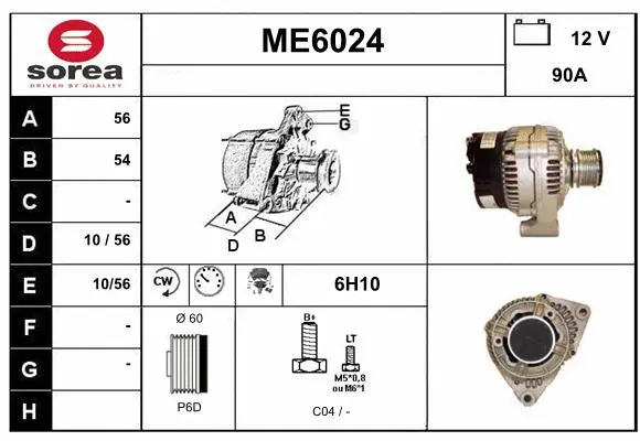 Alternator (ME6024)