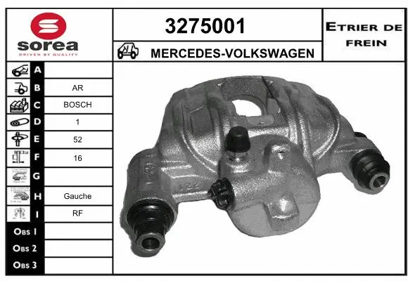 Brake Caliper (3275001)