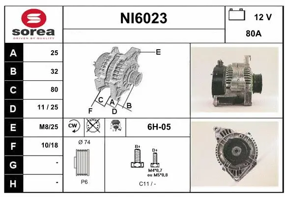Alternator (NI6023)