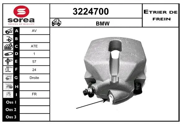 Brake Caliper (3224700)