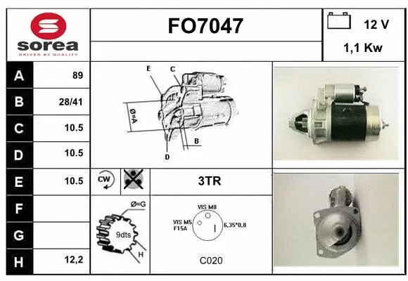 Starter (FO7047)