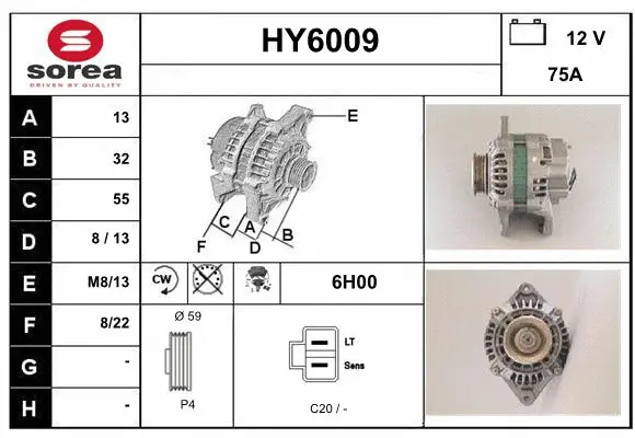 Alternator (HY6009)