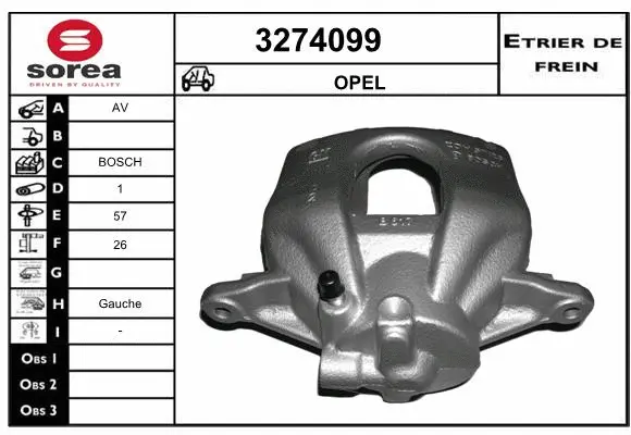 Brake Caliper (3274099)