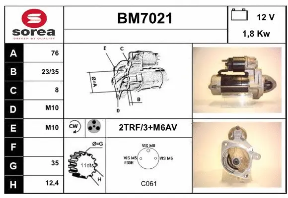 Starter (BM7021)