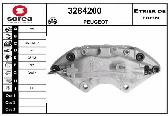 Brake Caliper (3284200)