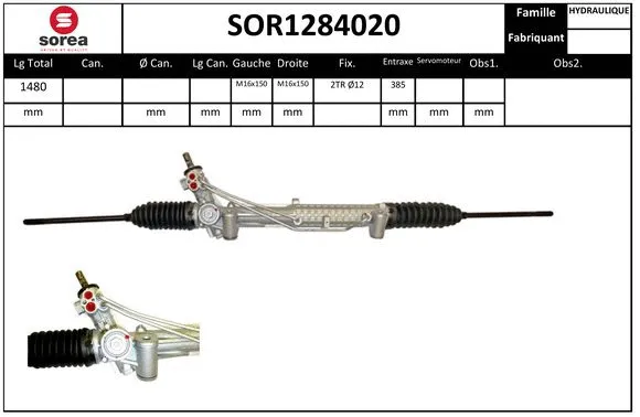 Steering Gear (SOR1284020)