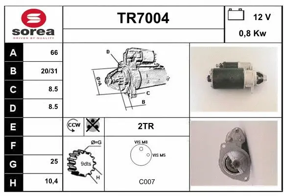 Starter (TR7004)