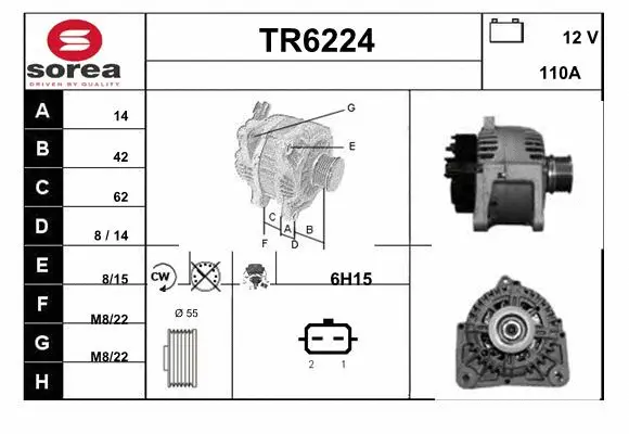 Alternator (TR6224)
