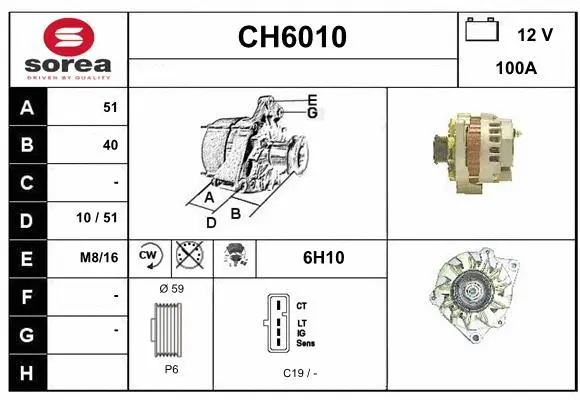 Alternator (CH6010)