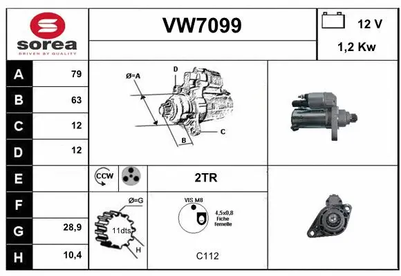 Starter (VW7099)